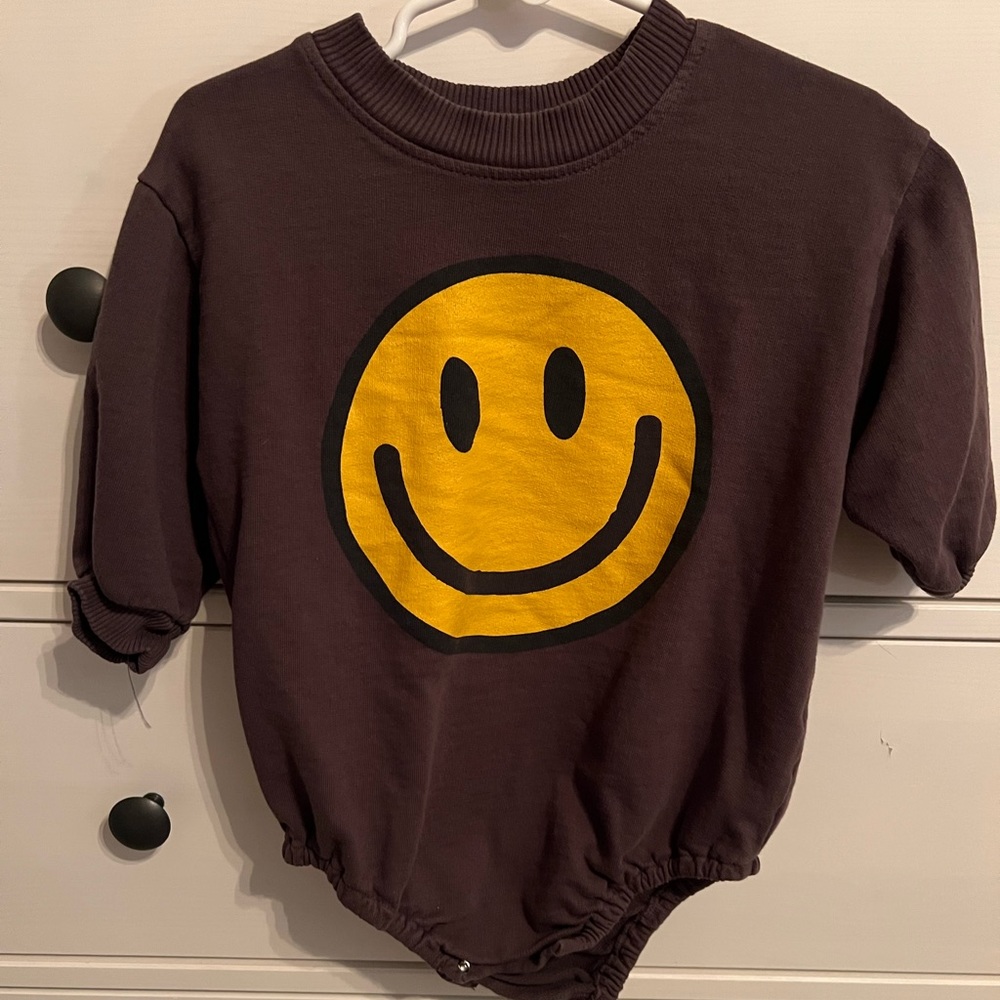 Smiley Face Bubble Romper ✨